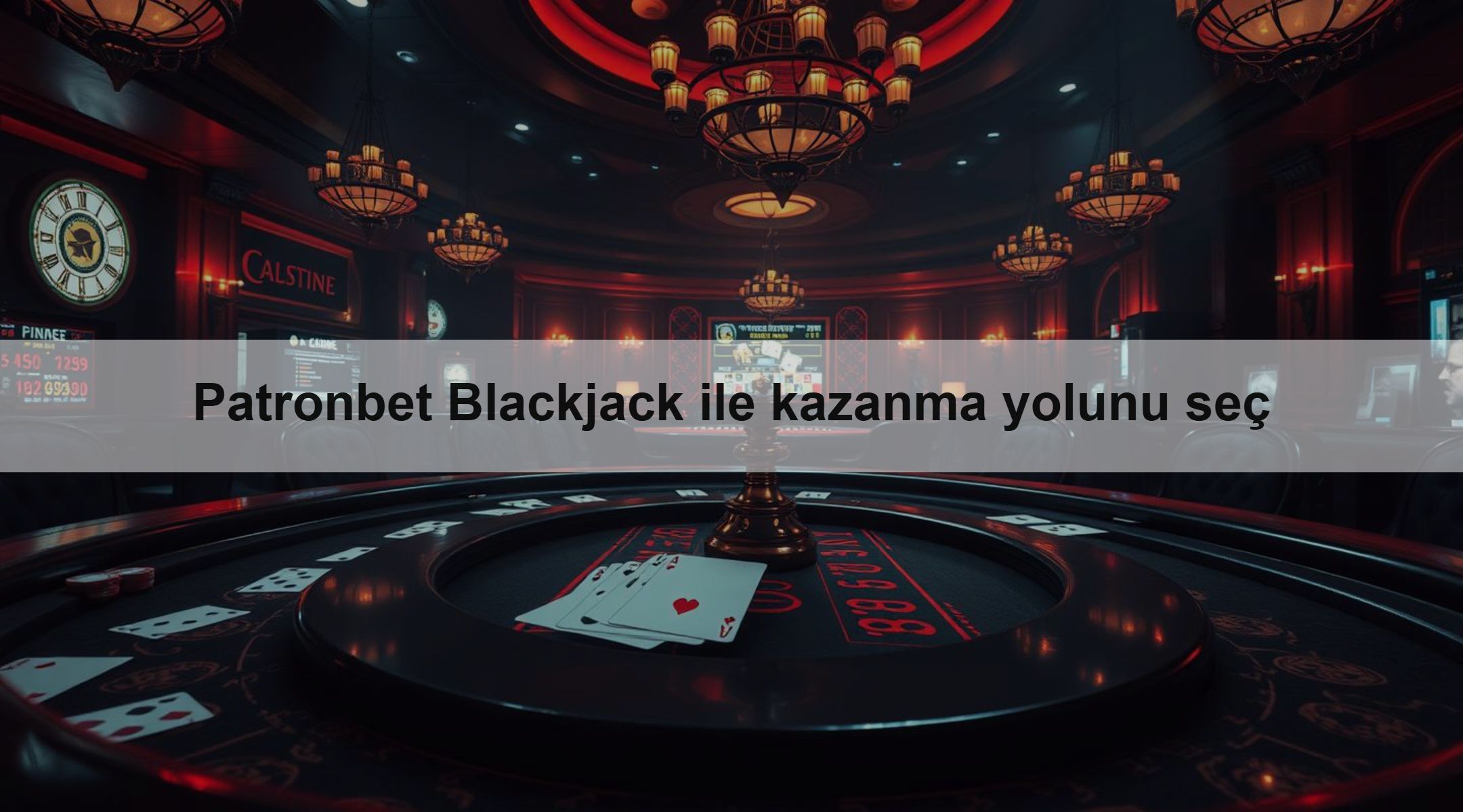 Patronbet Blackjack ile kazanma yolunu seç